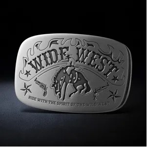 Engraved Belt Buckles 4"