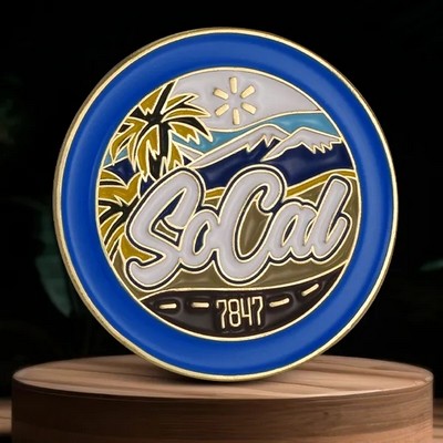 3/4" Economy Soft Enamel Pin