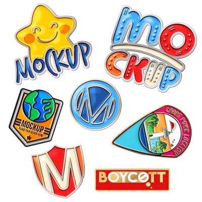 1" Custom Soft Enamel Lapel Pin